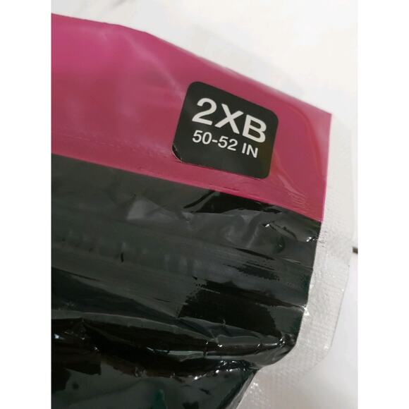 6 White Big Man 2XB 50-52 Inch Crew Neck T-Shirts Fruit Of The Loom Big & Tall - Picture 3 of 5